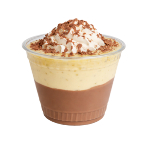 Mousse de Maracujá com Chocolate